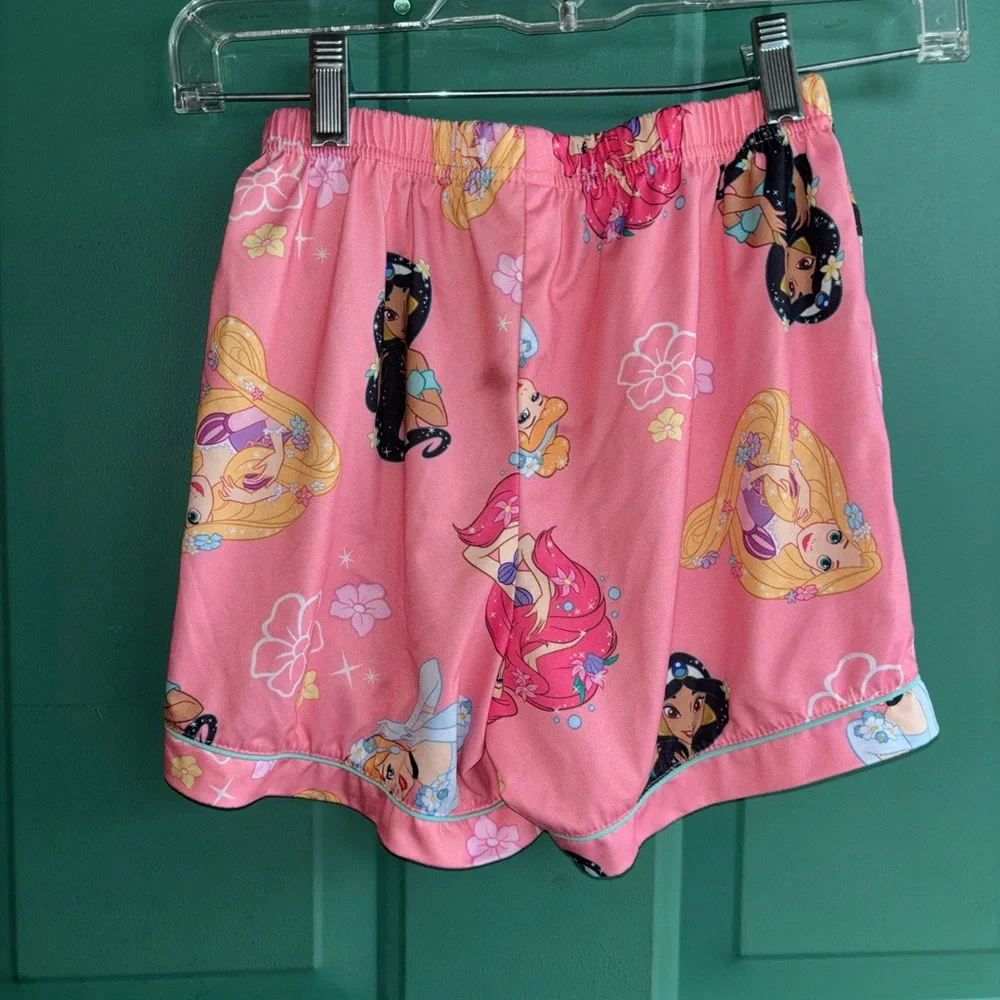 Disney large 10/12 princess Pink Character Pajama Set